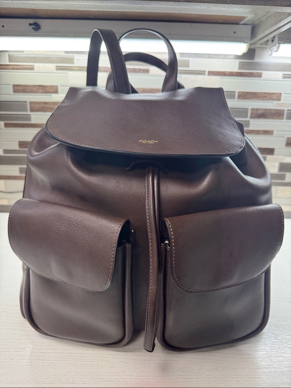 Coach Crosby backpack in maple